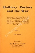 Book cover of Railway Posters and the War  by The Railway Gazette 